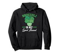 Brócoli Es Mi Espíritu Animal Vegano Vegetariano Vegetariano Sudadera con Capucha