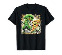 Brócoli Monster vs Pizza Kaiju Showdown, Gracioso, Anime, Comida Camiseta
