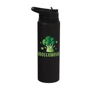 Brócoli Vegetales Verdes Brócoli Vegetariano Stainless Steel Insulated Water Bottle