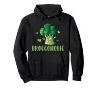 Brócoli Vegetales Verdes Brócoli Vegetariano Sudadera con Capucha