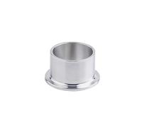 BRODEFUP Abrazadera adaptadora de vacío de Acero Inoxidable 316L, Cabezal de Soldadura al vacío, un Extremo Soldado y el Otro Extremo sujetado (Altura 40 mm)(KF25 X OD28mm)