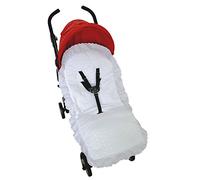 Broderie Anglaise asiento maletero compatible con Cosatto blanco