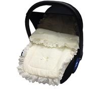 Broderie Anglaise coche asiento saco/Cosy Toes Compatible con Jane crema