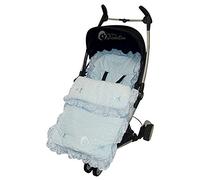 Broderie Anglaise saco/Cosy Toes Compatible con Babystyle Oyster Prestige azul