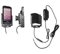 Brodit 713029 Coche - Soporte (Ordenador portátil, Coche, Soporte activo para teléfono móvil, Negro, Acrilonitrilo butadieno estireno (ABS), De plástico, Zebra TC20, TC25)