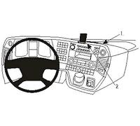 Brodit ProClip - Kit de Coche para Mercedes Benz Actros 4 13-14 (para Europa, Montaje Central)