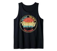 Brody The Man The Myth The Legend Men Nombre Personalizado Camiseta sin Mangas