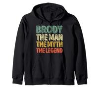 Brody The Man The Myth The Legend Primer Nombre Día del Padre Sudadera con Capucha