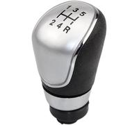 BROEL Universal Pomo Cambio de Marcha Para Ford para Fiesta 2008-2012 perilla palanca cambios funda 5/6 velocidades para maletero Perilla palanca cambios Manual (Color : 5 de plata velocidad)