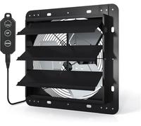 Brogachy 300mm Extractor de Aire con Controlador PWM, con Trifásico EC Motor, calefacción, refrigeración, tiendas de crecimiento, hidroponía, Home Ventilación y extractor de baño