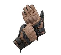 BROGER Ohio Lady Guantes de Moto Mujer | Cuero de Vacuno y Cuero de Canguro | Protectores Knox SPS | Espuma Amortiguadora | Protectores de Nudillos