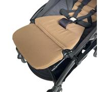 Brogtorl Accesorios para cochecito - Reposapiés - Tabla de extensión compatible con Babyzen YOYO - sin desmontaje - Extensión de 6,2 pulgadas, fácil de fijar y limpiar (Toffee)