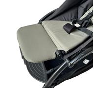 Brogtorl Reposapiés para cochecito compatible con Babyzen YOYO, cochecito plegable sin desmontaje, se extiende 6.2 pulgadas, fácil de colocar y limpiar, tela suave (oliva)