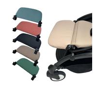Brogtorl Reposapiés para cochecito compatible con Babyzen YOYO - Cochecito plegable sin desmontar - Extensión de 6.2 pulgadas, fácil de colocar y limpiar, tela suave (gris pardo)