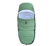 Brogtorl Saco para los pies Universal para Cochecito, Compatible con Babyzen YOYO/YOYO2, Stokke YOYO3 y Bugaboo, Tela a Prueba de Viento y frío, fácil de Limpiar (Verde)