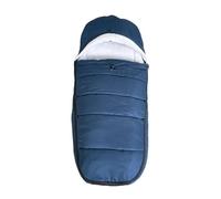 Brogtorl Saco para los pies Universal para Cochecito, Compatible con Babyzen YOYO/YOYO2, Stokke YOYO3 y Bugaboo, Tela a Prueba de Viento y frío, fácil de Limpiar (Azul)