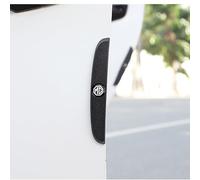 BrohN 4 Uds. Adhesivo Protector Lateral Puerta de Coche Tira de Parachoques de Goma para MG ZS GS HS EZS MG3 MG5 MG GT MG6 MG7 Morris 3 TF ZR ES Accesorios,Black Style