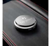 BrohN Ambientador de Aire Coche Perfume sólido Giratorio decoración de aromaterapia para DS Spirit DS3 DS4 DS4S DS5 5LS DS6 DS7 DS9 Wild Rubis e-Tense DI,Silver Style