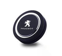 BrohN Ambientador de Coche Fragancia de Perfume sólido difusor Duradero decoración para Peugeot 107 207 307 308 407 607 3008 5008,Black Style