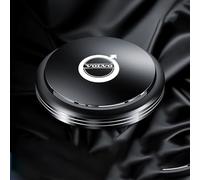 BrohN Ambientador Giratorio con Logotipo automático Coche Piezas Interiores de Perfume decoración aromaterapia para Volvo S90 V90 s60l XC60 XC40,Black Style