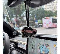 BrohN Colgante Universal aromaterapia Coche calcomanías fragantes tabletas ambientador Especial para Smart Elf #1 Accesorios Coche,Pink Style