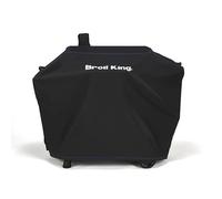Broil King Funda para Parrilla Regal Pellet 500, Regal Charcoal Offset 500, ahumador Smoke Offset XL, Accesorio para Barbacoa al Aire Libre, poliéster 900D Premium, Resistente al Agua, Azul