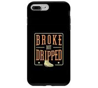Broke But Dripped Funny Sneaker Coleccionando Un Coleccionista De Zapatos Carcasa para iPhone 7 Plus/8 Plus