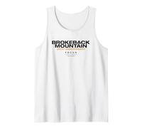 Brokeback Mountain 20th Anniversary Black Logo Camiseta sin Mangas