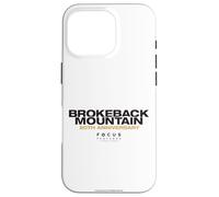 Brokeback Mountain 20th Anniversary Black Logo Carcasa para iPhone 16 Pro
