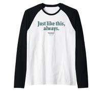 Brokeback Mountain 20th Anniversary Just Like This Always Camiseta Manga Raglan