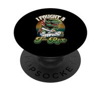 Broken Arm Recovery Dinosaurio para niños: luché contra un T-rex PopSockets PopGrip Adhesivo