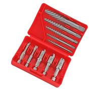 Broken Bolt Extractor Kit- 10-Piece Heavy-Duty Easy Out Hex-Head | 95×65×25mm Damaged Screw Remover Tool Set | Mechanic Tool Damaged Screw Remover For Garage Workshop Construction Woodworking