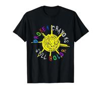 Broken Crayons Still Color Mental Health Awareness Camiseta gráfica económica, Hombre, Negro, M