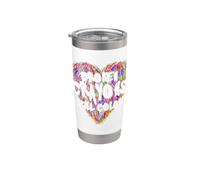 Broken Crayons Still Color Mental Health Awareness Vaso térmico de acero inoxidable de doble pared