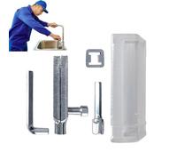 Broken Faucet Extractor, Pipe Extractors Tool, de Wire Remover, Household Repair Tools, 2,91 x 0,62 pulgadas, Solución para reparación y mantenimiento en casa