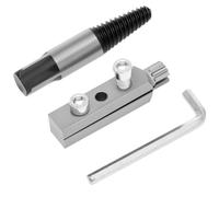 Broken Faucet Removal Tool Stahl Angle Valve Extractor Multifuncional Broken Pipe Thread Extractor para 20 mm y 25 mm Roturas de Alambre Juego de Extractor de Tuberías para Grifo Dañado