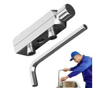 Broken Faucet Thread Extractor Tool - 7.5 Cm Broken Faucet Removal Tool, Adjustable Damaged Pipe Extractor Tools, Easy Out Brokens Valve Thread Extractors For Damaged Faucets Water Pipes Remover