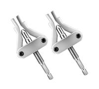 Broken Pipe Extractor Tool, Hex Shank Broken Fitting Remover for Kitchen, Bathroom Plumbing, Effortless Removal (2PCS)