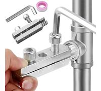 Broken Pipe Extractor Tool, Multifunctional Extractors, 2,95 x 0,63 pulgadas Pumps Equipment, Compact Steel Construction, Easy Grip Design, 4/6 Size Set, Water Heater Expansion