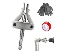 Broken Pipe Thread Extractor Tool Drill Powered 1/2" 3/4" 1" Pipe (1pc)