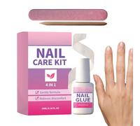 Broken Repair Kit, Quick Fix Strengthening Repair System for Cracked Split and Damaged Nails, Natural Care Kit for Fast Recovery Protection Beauty Home Salon Use for Men Women