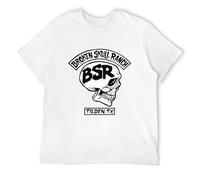 Broken Skull Ranch BSR Mens T-Shirt White Unisex tee L