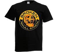 Broken Skull Ranch Mens T-Shirt Black Unisex tee M
