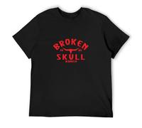 Broken Skull Ranch Mens T-Shirt Black Unisex tee S