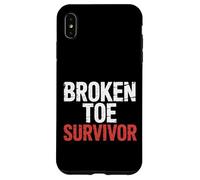 Broken Toe Survivor Recuperación Retirada |- Carcasa para iPhone XS MAX