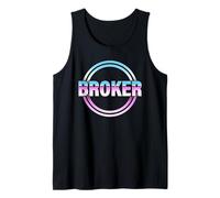 Broker Estilo Retro Camiseta sin Mangas