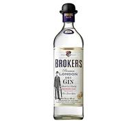 Broker Premium Gin London Dry Gin 70cl (Pack de 6 x 70 cl)
