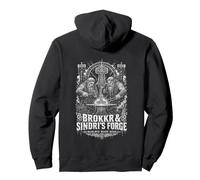 Brokkr Y Sindris Forge Mjolnir Hicieron Este Lugar Sudadera con Capucha