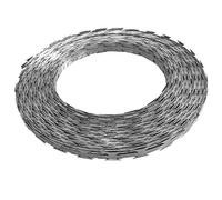 Brokky Alambre de púas Concertina Acero galvanizado 500 m Alambre De Espino Galvanizado