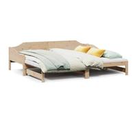 Brokky Sofá Cama Nido sin colchón Sofa Cama Nido sofá Cama Madera Cama Divan Madera Maciza 90x190 cm